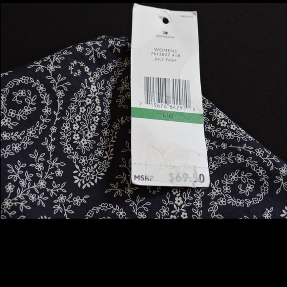 Tommy Hilfiger Sleeveless Blouse Large - Picture 3 of 3